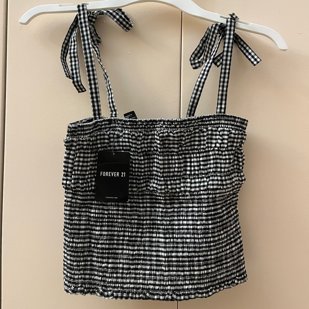 Forever 21 Gingham top
